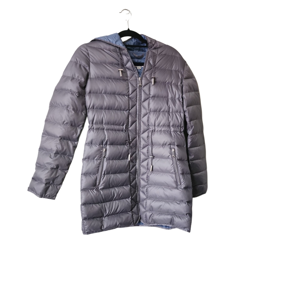 Kenneth Cole New York Size Small Women's Gray Puffer Jacket